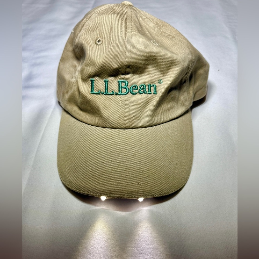 L.L.Bean Pathfinder LED Cap Khaki